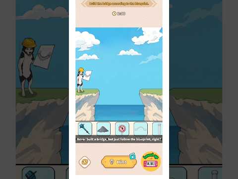 Brain Puzzle Tricky Quest | Level 27 Build Bridges - Build the bridge according to the blueprint