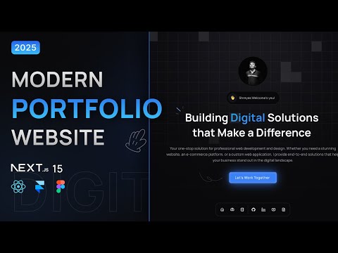 Introducing my personal portfolio website with Nextjs and Framer Motion 🔥