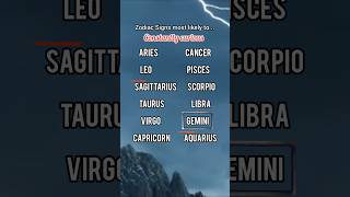 Zodiac signs most likely to... (See Comments ➡️) #zodiac #astrology #horoscope #shorts