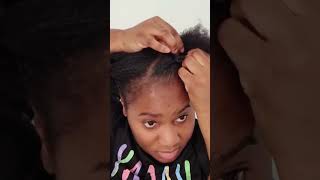 Simple DIY protective hairstyles #naturalhair #hairstyles #protectivestyles