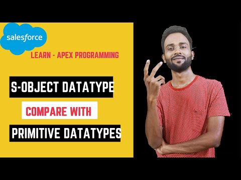S-object datatype in Salesforce | Datatypes in Apex in Salesforce || Both datatypes comparison ||