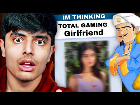 Akinator Revealed Youtubers Girlfriend 😱 (TG VIKAS)