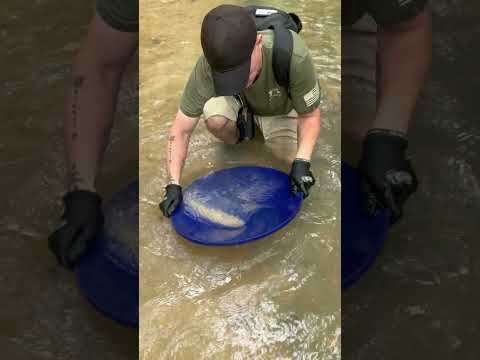 Can the Batea Pan Still Catch Gold in THIS Old Mine Creek