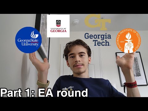 COLLEGE DECISION REACTIONS: EARLY ACTION ROUND 2024 (CalTech, GT, UGA, GSU)