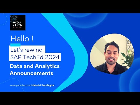 SAP TechEd 2024 - Rewind - Data & Analytics (SAP BTP)