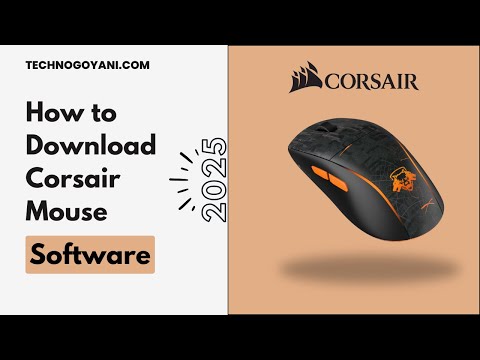 How to download Corsair Mouse Software   [ICUE ] 2025