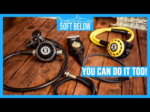 How to Assemble Scuba Regulators | 4 easy Steps! | Scuba Advice