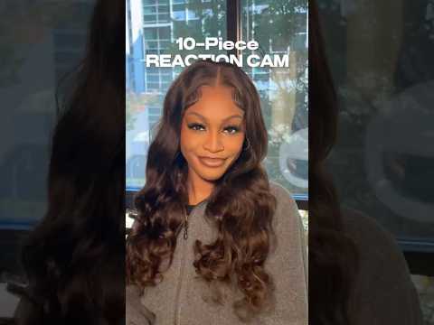 10-Piece Cam! Y’all think she liked it? 🤩 #makeup #reactionvideo #10piececam #mua