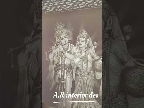 corian mandir radha krishan mandir #corianmandir #cnc #art