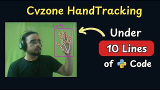 Handdetection under 10 lines of code