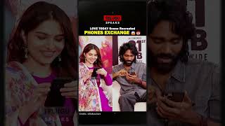 Pradeep Ranganathan and Kayadu Lohar Phone Exchange in Interview 🥵 #pradeepranganathan #viralvideo