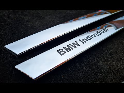 BMW F01 Individual boot trim