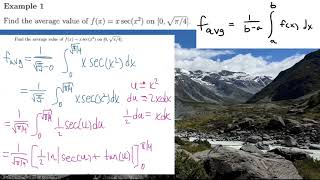 Finding the Average Value of a Function (Lesson 9 - C2Q)