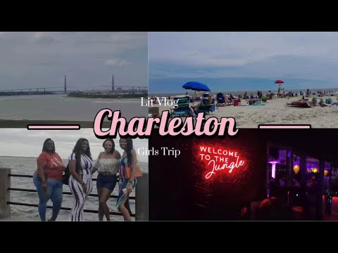 Charleston Vlog: Lit Girls Trip | Isle of Palms + Ritual + The Battery + Boat Tour & TopGolf
