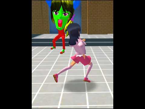 Mio Vs Heavy Hantu 🥵👹🧟‍♀️#sakuraschoolsimulator #funny #hantu #animation #Shorts