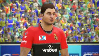 RR vs RCB Match (Ashes Cricket 17)