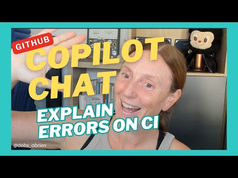 Using GitHub Copilot chat to explain errors on CI when running Playwright tests