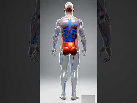 transparent anatomy 💫 #3d #anatomy #medicosphere #viral #shorts #medicos #physiology #science #bio