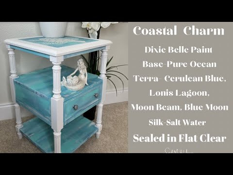 Plain white to coastal blues