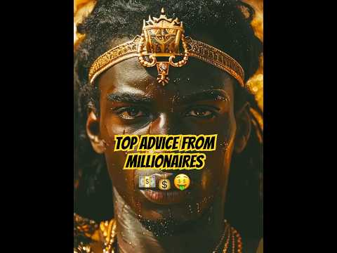 Millionaire advice… Apply these steps! #motivation #king #education #money #love
