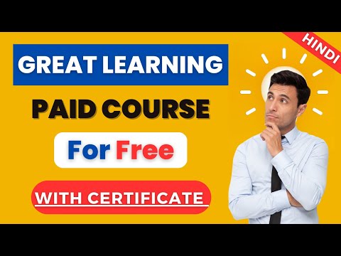 Free 100+ Online Courses with Certificate | Get Your Dream Job | Great Learning [Hindi]