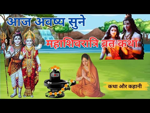 Mahashivratri Ki Katha~ महाशिवरात्रि व्रत कथा~ Mahashivratri Vrat Ki Kahani~ Shivratri Ki Katha 2025