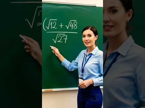 Square Root Algebra Fraction #shorts #math#exam