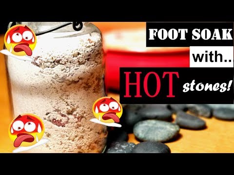 FOOT SOAK with HOT STONES! Spiritual Cleansing Journey - Day 9!