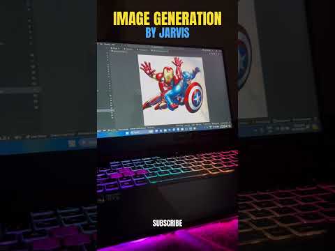 IMAGE GENERATION IN JARVIS AI 🔥| BEST FEATURE | Sub for tutorials | #aiassistant #jarvisai #ollama