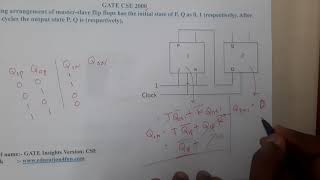 GATE CSE 2000 || Digital Electronics || GATE Insights Version: CSE