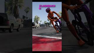 Bike Crash #2 - flashback ⚡️ 😱 BeamNG Drive #shorts #beamngdrive