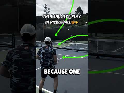 The deadliest pickleball play!