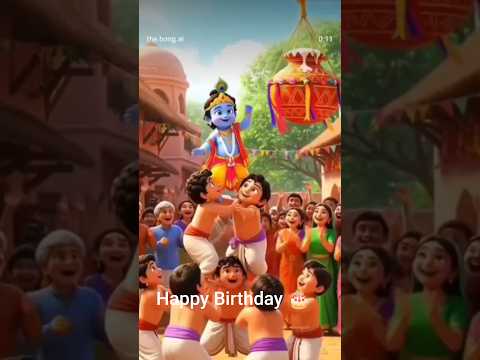 कृष्ण जन्मआष्ट्मी की हार्दिक शुभकामनायें 🎂🎊|#trendingshorts |#krishnajanmashtami |#krishnastatus