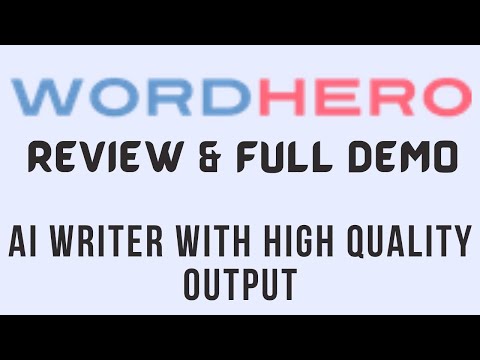 WordHero AppSumo Lifetime Deal Review - WordHero AI Writer & Assistant
