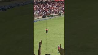 Virat Kohli takes a catch at the RCB Unbox event | #viratkohli #rcbunbox #royalchallengersbengaluru