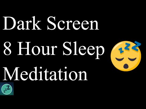 BLACK SCREEN 8 Hour SLEEP MUSIC | Deep Sleep Meditation, Calming Music, Relaxing Music | Dark Screen