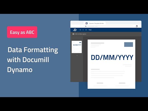 Change date format - Easy as ABC