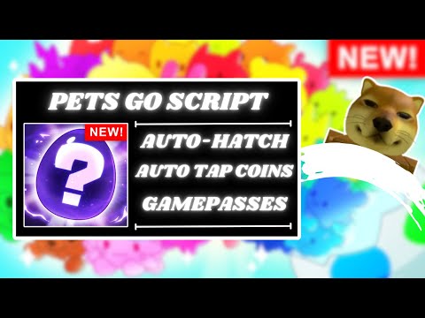 *NEW* PETS GO Script (PASTEBIN 2024) (AUTO TAP, AUTO BAG, AUTO POTIONS,VENDING MACHINE , AUTO SPIN )