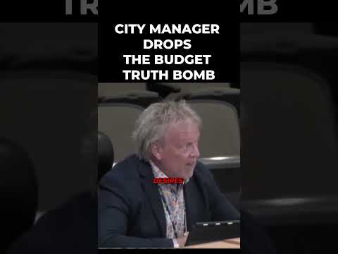 𝗖𝗜𝗧𝗬 𝗠𝗔𝗡𝗔𝗚𝗘𝗥 𝗗𝗥𝗢𝗣𝗦 𝗧𝗛𝗘 𝗕𝗨𝗗𝗚𝗘𝗧 𝗧𝗥𝗨𝗧𝗛 𝗕𝗢𝗠𝗕  #icma #localgov #leadership #citymanagement #governance