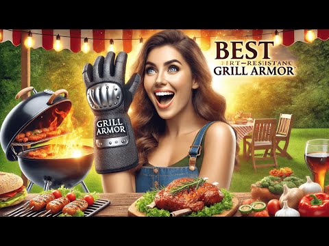 🔥 Grill Armor Oven Gloves 932°F Extreme Heat | Best Grill Armor 🧤