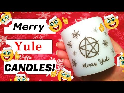Merry Yule Candles!