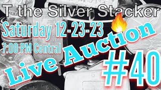 Live Auction 40 #silver #engelhard #libertadcoins