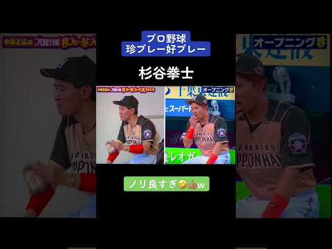 杉谷拳士プロ野球好珍プレー #プロ野球