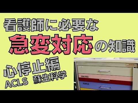 看護師に必要な急変対応の知識を掘り下げる【心停止編/ACLS】