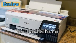 Epson EcoTank ET-8550 Photo Printer Review - Watch Before You Buy!