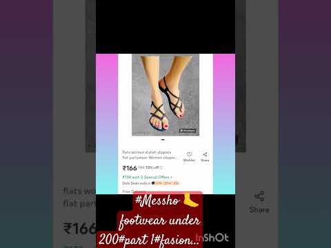 #meesho#messho  🦶 footwear under 200 #part 1# fashion......