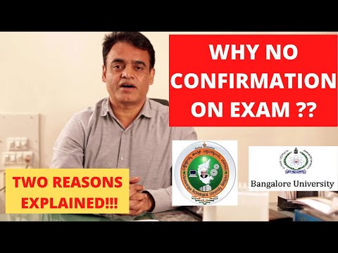 VTU updates today |ALL UNIVERSITY|Why no confirmation on exam explained !!!