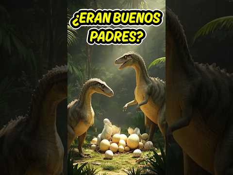 ¿LOS DINOSAURIOS ERAN BUENOS PADRES? #animales #dinosaurios
