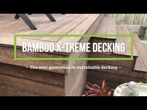 Really impressed with Bamboo X-treme Decking!