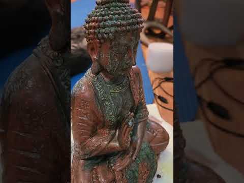 ✨️REAL✨️Patina On A Thrift Store Find - Creating an Aged Look Using Paint 🤯🖌🖌 #diyhomedecor #patina
